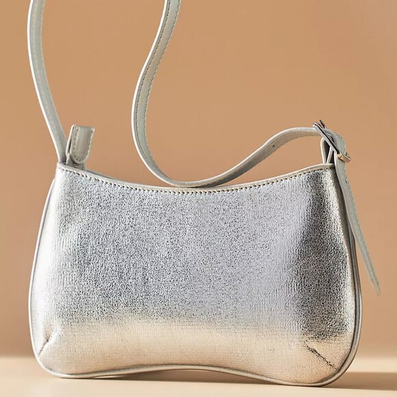 Anthropologie Handbags - Anthropologie Mali + Lili Imani Metallic Shoulder Bag Purse